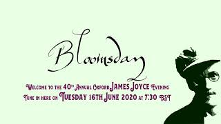 Trailer for 40th Oxford Bloomsday Online Event