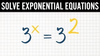 Mistake Students Make Solving Exponential Equation