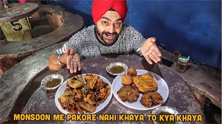 Best Veg Pakore at Kaind Pakoda Junction, Ludhiana | Street Food India