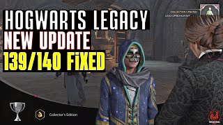 139/140 Conjurations Fixed with this new update for Hogwarts Legacy