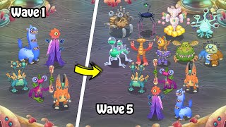 Ethereal Workshop Full Song Evolution (Wave 1 ~ 5) | My Singing Monsters