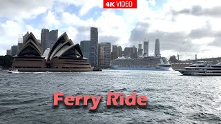 ferry ride from Circular Quay to Manly Beach / Sydney Opera House & Harbour Bridge views