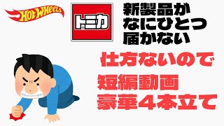 今日はホットウィールとトミカの発売日!・・・だけど、なーんにも届かないので短編集