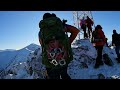 giewont zimĄ od doliny maŁej lĄki przez kondrackĄ przeŁĘcz