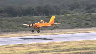 PZL-Okecie PZL-106 BTU-34 Turbo Kruk LV-ZYL despegue corto 19-07-2015