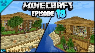 FINISHING The Minecraft ISLAND | Python's World (Minecraft Survival Let's Play S3 1.14) | Episode 18