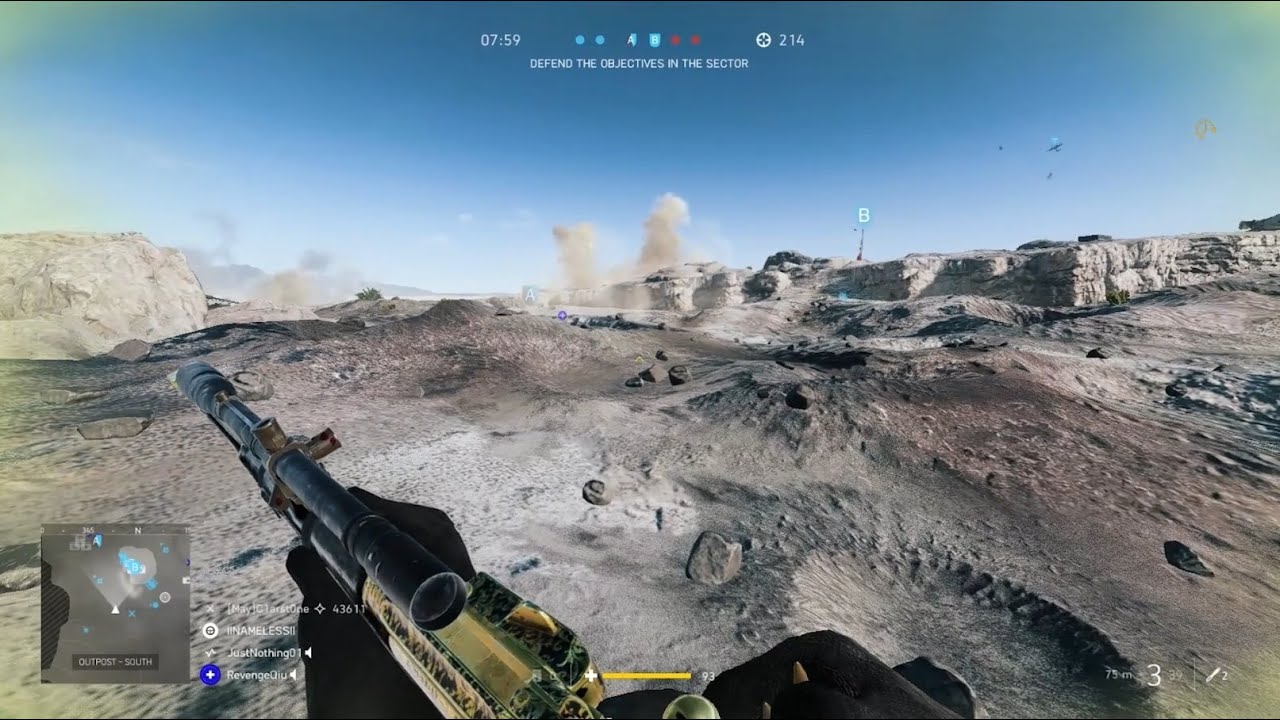 Battlefield 5 Sniping With Lofi Music Pc Youtube