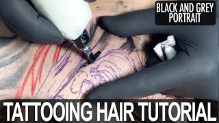 HOW TO TATTOO HAIR TUTORIAL