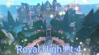 ♡ Bloxburg Speed Build ♡ Royal high! pt.4 ♡ 830.1k