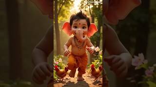 Bappa with hen #hen#bappa#fun#race#wildlife#adventure#marathi#djremix#dj#trending#viralvideo#ganesh