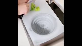 Innovative Multi-Functional 3 in 1 Chopping Board Detachable