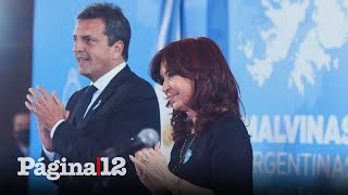 🔴 EN VIVO | Cristina Kirchner junto a Sergio Massa encabezan un acto en Aeroparque