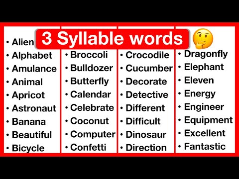 Is jewelry a 3 syllable word?