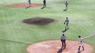 2022/10/25(火) 二宮知也(京都産業大学) vs 藤田星龍(龍谷大学) ピッチャーゴロ