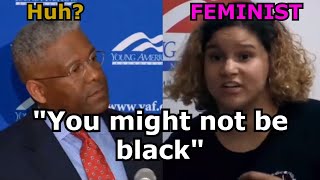 She asked a black man if he identifies as black