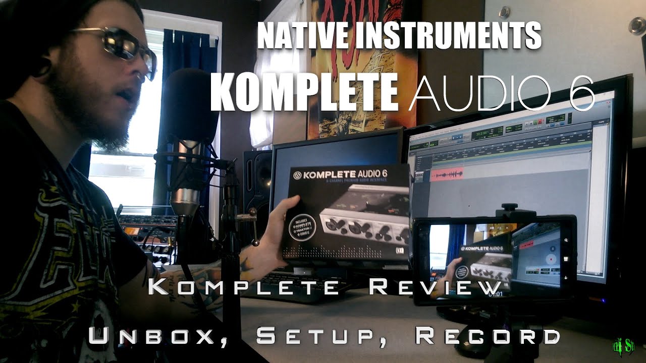 KOMPLETE AUDIO 6 - UNBOX, SETUP, RECORD - YouTube