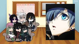 Hashira react to Muichiro as Ciel Phantomhive Part 1 | Anime4ever #1