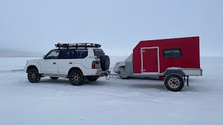 Зимняя рыбалка на Озере Балхаш! Подруга впервые на рыбалке! Без экстрима не обошлось.