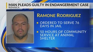 Man arrested for assault in Bismarck, amid poor living conditions, changed plea to guilty