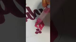 should I start doing custom calligraphy?!