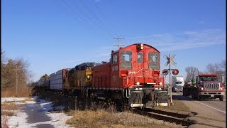 RAILREEL OSR 1249 OSR 175 ex C\u0026O Tillsonburg Ontario March 18 2015