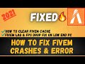 Fix fivem crashing all the time |Fivem crashing when joining server|Fivem crashing randomly/Startup