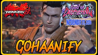 Tekken 8 ▰ (Ghaanify) Steve Fox - God Of Destruction - Ranked Matches NOVEMBER 07, 2024