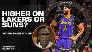 'There's NO ANSWER for Anthony Davis' 😤 - Shannon Sharpe is higher on Lakers than Suns | First Take