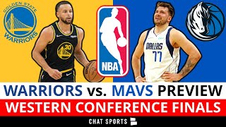 Warriors vs. Mavericks Western Conference Finals Preview: Steph Curry & Luka Doncic | NBA Playoffs