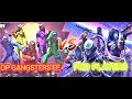 OP GANGSTERS FF VS World's Pro Players || Garena - FreeFire ||