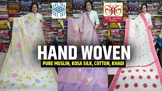 Authentic Jamdani Weaved Pure Muslin, Resham, Silk, Cotton, Khadi Saree Wholesaler & Manufacturer