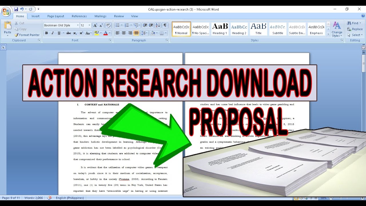 Sample Deped Action Research