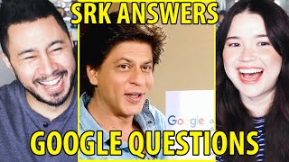 SRK ANSWERS THE INTERNET'S MOST SEARCHED QUESTIONS | Shah Rukh Khan | Reaction by Jaby Koay & Achara