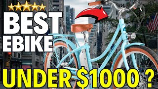 Best e-bike for UNDER $1000?  Rev 2 City Electric Bike: pros vs cons