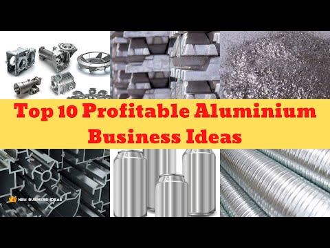 What products are made from Aluminium?