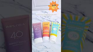 Rekomendasi sunscreen under 50k #sunscreen #skincareroutine #shorts #fyp