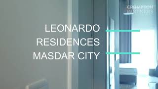 Masdar City, Leonardo Residences fully furnished studio apartment