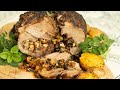 Greek Leg of Lamb with Chestnut Stuffing