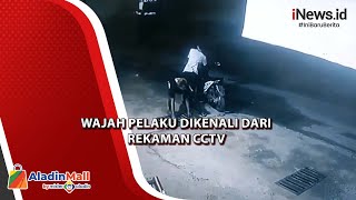 Apes! Pemuda Curi Besi Penutup Saluran Air di Mandailing Natal Terekam CCTV dan Viral