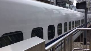 【東京駅】700系新幹線こだま655号名古屋行入線