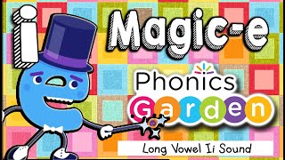 I_E | Silent E | Magic-E Man | Phonics Garden