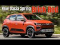 New Dacia Spring in Brick Red