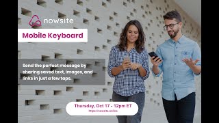 Nowsite Introducing Mobile Keyboard - 17.10.2024