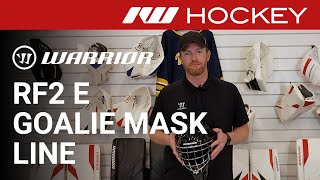 Warrior Ritual RF2 E Goalie Mask Line Insight