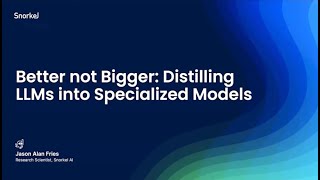 Better not Bigger: Distilling LLMs into Specialized Models