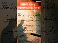 SHOLAWAT PENYEJUK HATI  #sholawatmerdu #sholawatnabi #sholawatasyghil #shorts