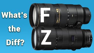 Nikon Z-mount 70-200 2.8 VR S Lens vs F-mount AF S 70-200mm 2.8G ED VR II