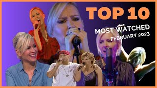 TOP 10: Most Watched in February 2023 | Dido Latinoamerica
