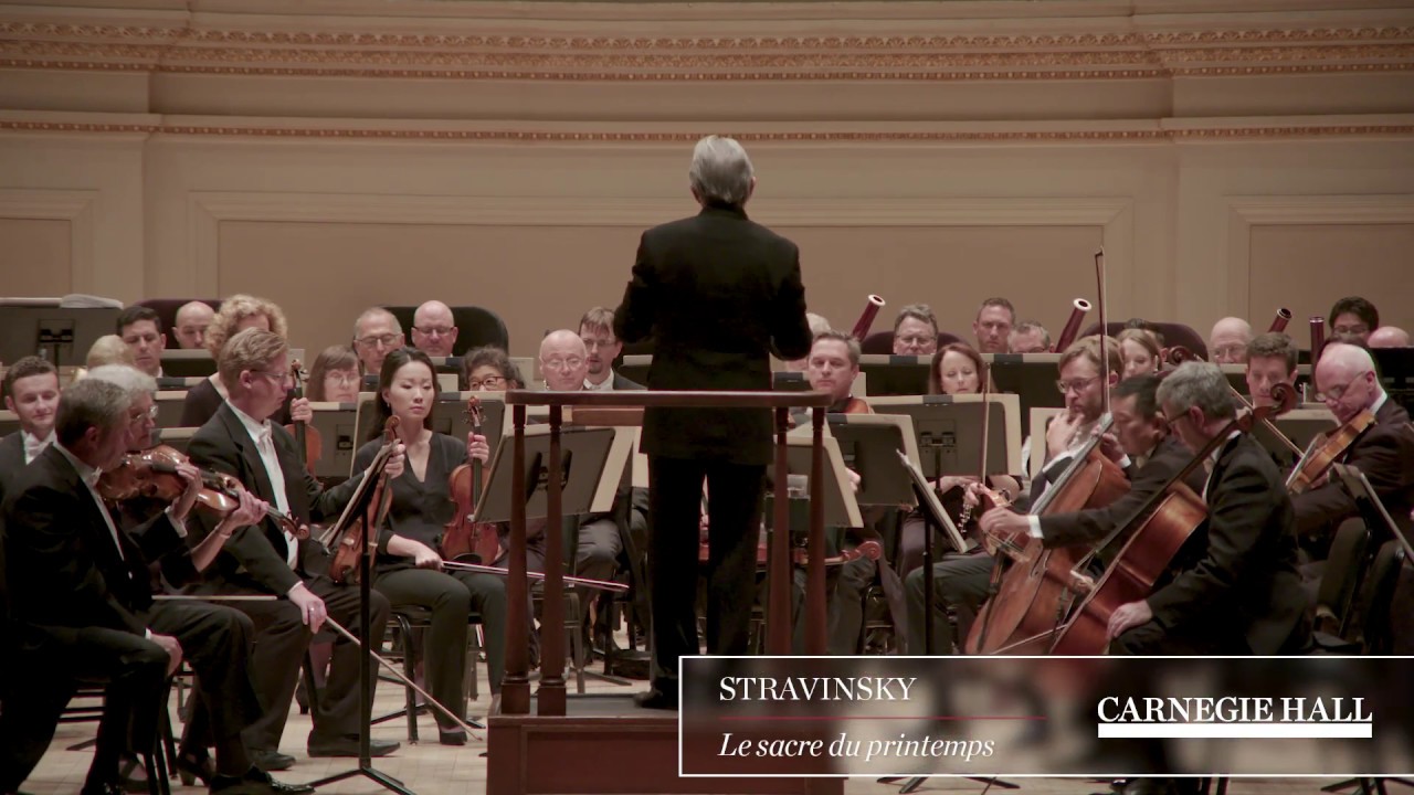 San Francisco Symphony And Michael Tilson Thomas Performs Stravinsky's ...