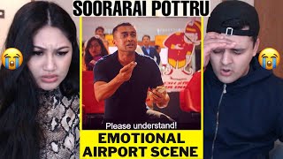 *VERA LEVEL ACTING* Soorarai Pottru Emotional Airport Interval Scene Reaction | Suriya, Aparna |